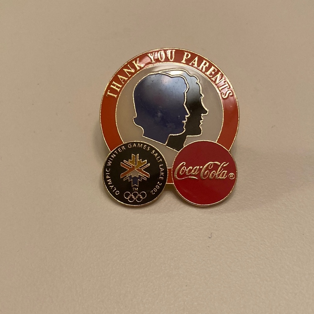Olympic winter games 2002 cokes cola pin